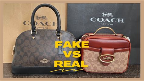 how to know if coach bag is fake|identifying authentic coach handbags.